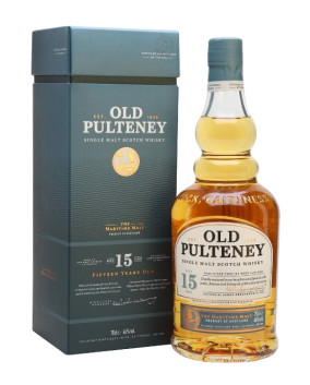 Old Pulteney 15 yo | Highland Single Malt Scotch Whisky | 70 cl, 46 %